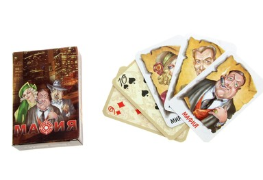 Карточная игра 'Мафия' люкс мини, 196082/4607155196082