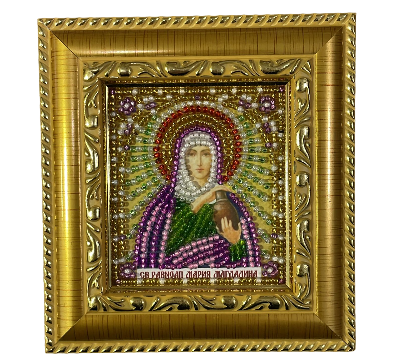 Живопись картина стразами ' Святая Мария Магдалина', 110х120 мм, 125887
