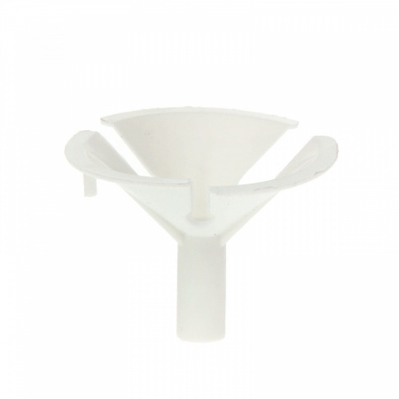 Розетка к палочкам для шаров белая (прозрачная), (100 шт/уп), 5054100В