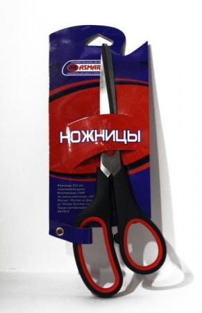 Ножницы канцелярские 21,5 см пласт. ручки  AR-P215