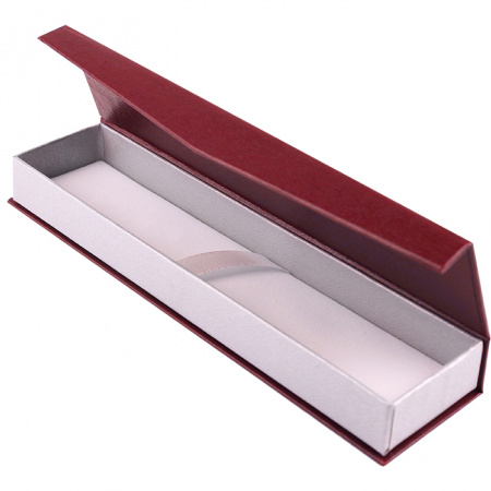 1Футляр подарочный для ручки Darvish бордовый, магнит. застёжка, 170х45 мм., DV-1717